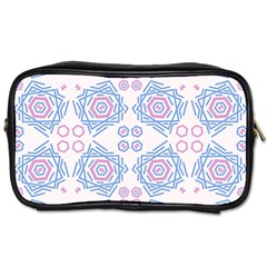 Abstract Pattern Geometric Backgrounds   Toiletries Bag (two Sides) by Eskimos