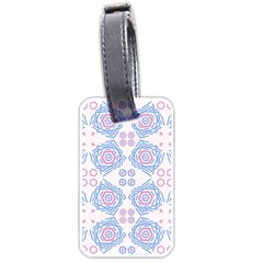 Abstract Pattern Geometric Backgrounds   Luggage Tag (one Side) by Eskimos