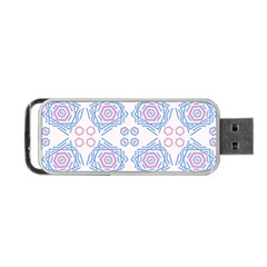 Abstract Pattern Geometric Backgrounds   Portable Usb Flash (two Sides) by Eskimos