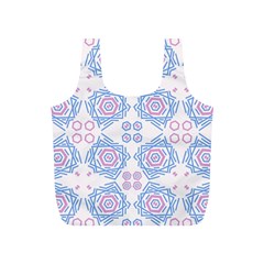 Abstract Pattern Geometric Backgrounds   Full Print Recycle Bag (s) by Eskimos