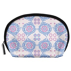 Abstract Pattern Geometric Backgrounds   Accessory Pouch (large) by Eskimos