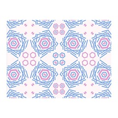 Abstract Pattern Geometric Backgrounds   Double Sided Flano Blanket (mini)  by Eskimos