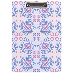 Abstract Pattern Geometric Backgrounds   A4 Clipboard