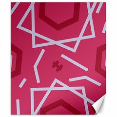 Abstract Pattern Geometric Backgrounds   Canvas 8  X 10  by Eskimos