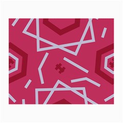 Abstract Pattern Geometric Backgrounds   Small Glasses Cloth (2 Sides)