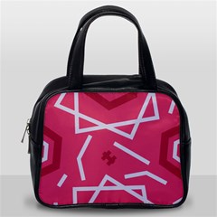 Abstract pattern geometric backgrounds   Classic Handbag (One Side)