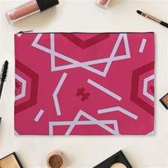 Abstract Pattern Geometric Backgrounds   Cosmetic Bag (xl) by Eskimos