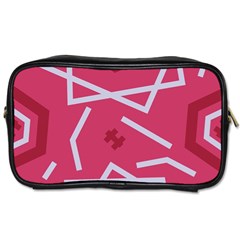 Abstract Pattern Geometric Backgrounds   Toiletries Bag (two Sides) by Eskimos