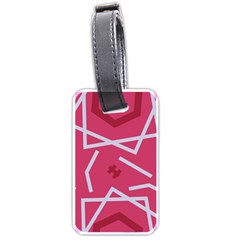 Abstract Pattern Geometric Backgrounds   Luggage Tag (one Side) by Eskimos