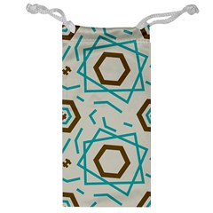 Abstract pattern geometric backgrounds   Jewelry Bag