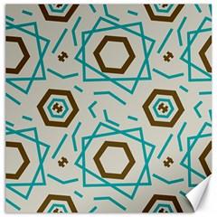 Abstract pattern geometric backgrounds   Canvas 20  x 20 