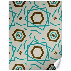 Abstract pattern geometric backgrounds   Canvas 18  x 24 