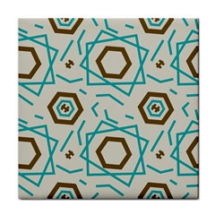 Abstract pattern geometric backgrounds   Face Towel