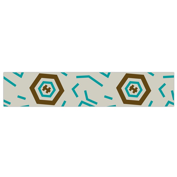 Abstract pattern geometric backgrounds   Small Flano Scarf