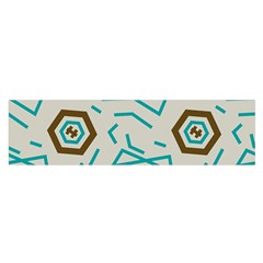 Abstract pattern geometric backgrounds   Satin Scarf (Oblong)