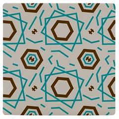 Abstract pattern geometric backgrounds   UV Print Square Tile Coaster 