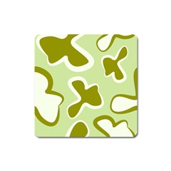 Abstract Pattern Geometric Backgrounds   Square Magnet by Eskimos