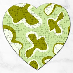 Abstract Pattern Geometric Backgrounds   Jigsaw Puzzle (heart) by Eskimos