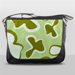 Abstract Pattern Geometric Backgrounds   Messenger Bag by Eskimos