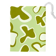 Abstract Pattern Geometric Backgrounds   Drawstring Pouch (5xl) by Eskimos