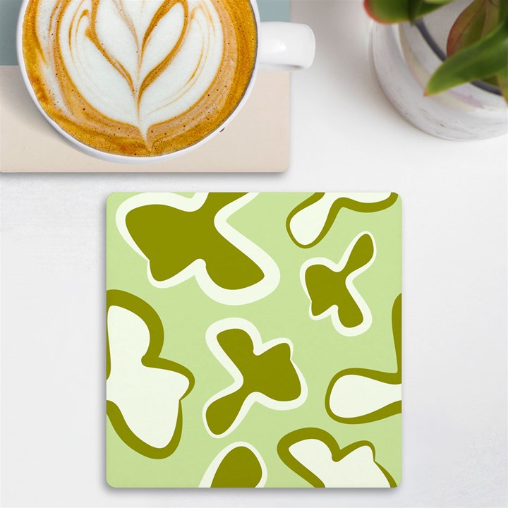 Abstract pattern geometric backgrounds   UV Print Square Tile Coaster 