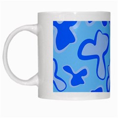 Abstract Pattern Geometric Backgrounds   White Mugs by Eskimos