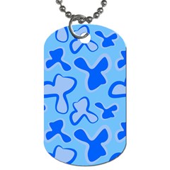 Abstract Pattern Geometric Backgrounds   Dog Tag (one Side) by Eskimos