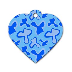 Abstract Pattern Geometric Backgrounds   Dog Tag Heart (two Sides) by Eskimos