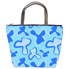 Abstract Pattern Geometric Backgrounds   Bucket Bag by Eskimos