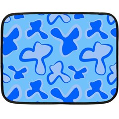 Abstract Pattern Geometric Backgrounds   Double Sided Fleece Blanket (mini)  by Eskimos