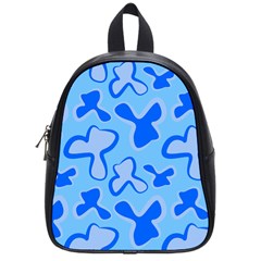 Abstract Pattern Geometric Backgrounds   School Bag (small) by Eskimos