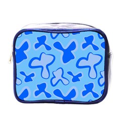 Abstract Pattern Geometric Backgrounds   Mini Toiletries Bag (one Side) by Eskimos