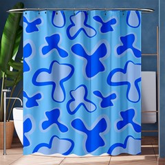 Abstract Pattern Geometric Backgrounds   Shower Curtain 60  X 72  (medium)  by Eskimos