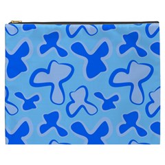 Abstract Pattern Geometric Backgrounds   Cosmetic Bag (xxxl) by Eskimos