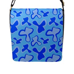 Abstract Pattern Geometric Backgrounds   Flap Closure Messenger Bag (l) by Eskimos