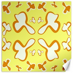 Abstract Pattern Geometric Backgrounds   Canvas 12  X 12  by Eskimos