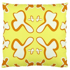 Abstract Pattern Geometric Backgrounds   Large Cushion Case (one Side) by Eskimos