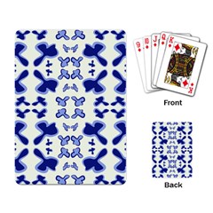 Abstract Pattern Geometric Backgrounds   Playing Cards Single Design (rectangle) by Eskimos