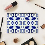 Abstract pattern geometric backgrounds   Cosmetic Bag (Medium) Back