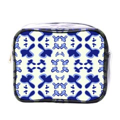 Abstract Pattern Geometric Backgrounds   Mini Toiletries Bag (one Side) by Eskimos