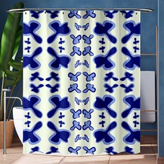 Abstract Pattern Geometric Backgrounds   Shower Curtain 60  X 72  (medium)  by Eskimos