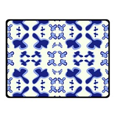 Abstract Pattern Geometric Backgrounds   Double Sided Fleece Blanket (small) 