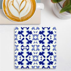 Abstract Pattern Geometric Backgrounds   Uv Print Square Tile Coaster  by Eskimos