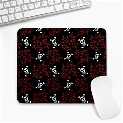 Red Skulls Large Mousepads by Sparkle