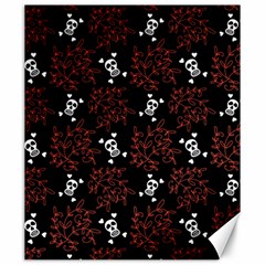 Red Skulls Canvas 20  X 24  by Sparkle