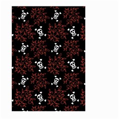 Red Skulls Large Garden Flag (two Sides) by Sparkle