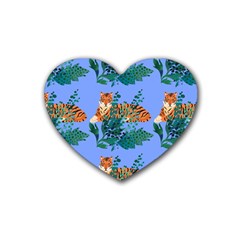 Nature King Rubber Coaster (heart) by Sparkle