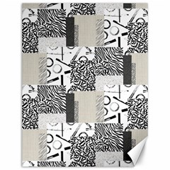 Abstract Pattern Canvas 12  X 16  by Sparkle