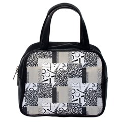 Abstract Pattern Classic Handbag (one Side) by Sparkle