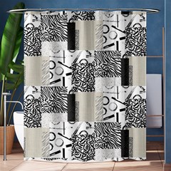 Abstract Pattern Shower Curtain 60  X 72  (medium)  by Sparkle